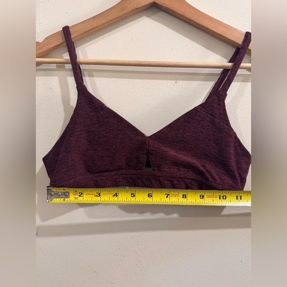 ALO Yoga Maroon Bralette - Picture 7 of 9